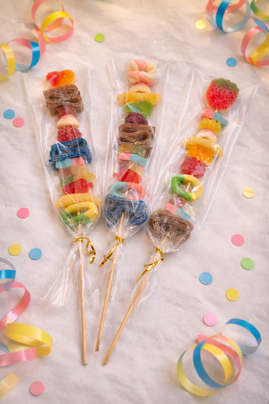 Sweet Kebab Sweets on a Stick Birthday Gift Party Occasion Kids (£1.00 each)