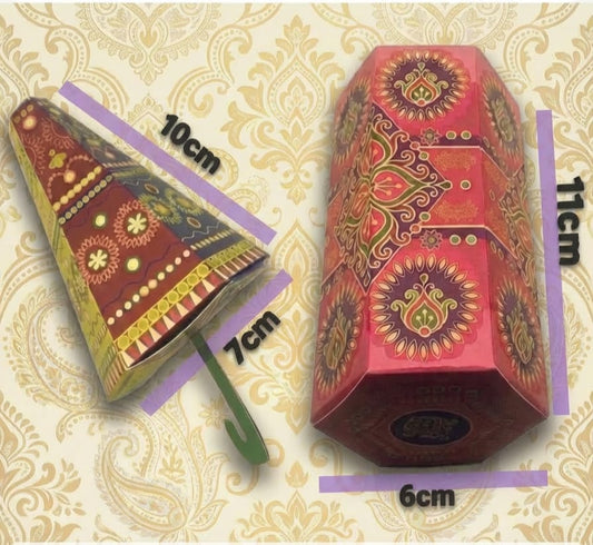 50 Filled  Mehndi/Dholki Favour Boxes