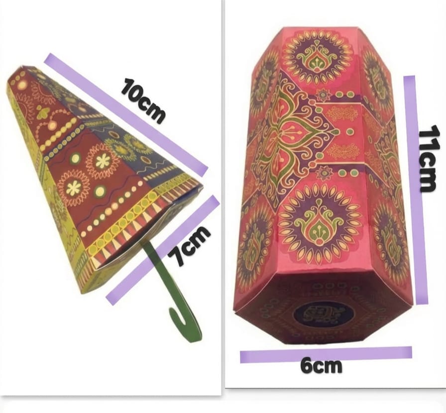 50 Filled  Mehndi/Dholki Favour Boxes